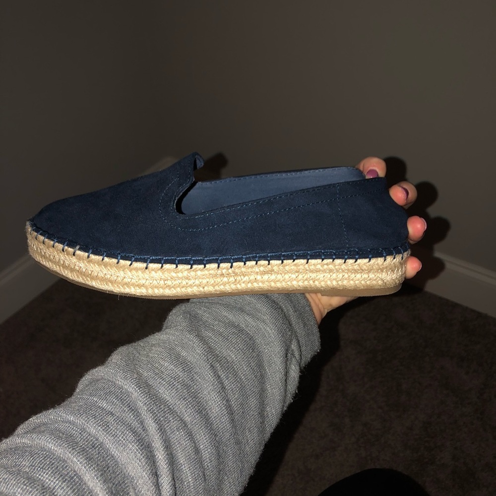 Navy espadrilles from gap
